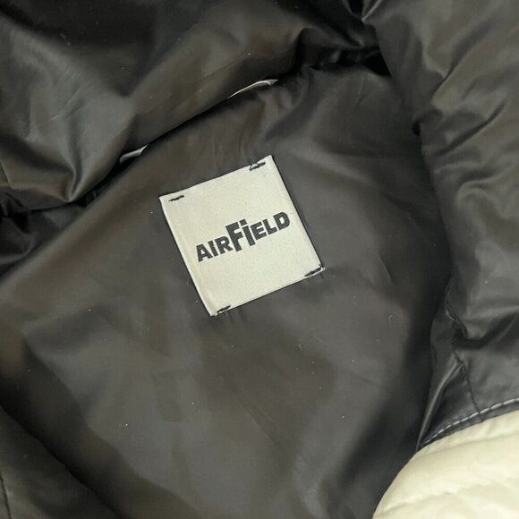 AIRFiELD G- Loft Puffer Vanity Vest Jacket White Women's Euro 36  US 6 - Picture 3 of 11